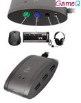 Gembird, Hub master (Combo device with PS/2 ports, 3 port USB 2.0 hub, audio out, microphone in and 7-in-1 flash cardreader)