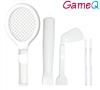 Crown, Sports Pack 6-in-1 Set (White)  Wii