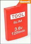 Datel, Red Coloured Tool 3.6v (1200mAH Battery)  PSP Slim