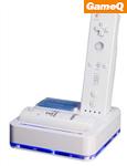 Logic 3, Remote Charge Station Dock Controllers (White)  Wii