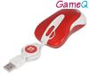 Travel Tini, Retractable G-Laser Mouse (Red Apple)