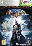 Batman, Arkham Asylum (GOTY Edition) (Classics)  Xbox 360
